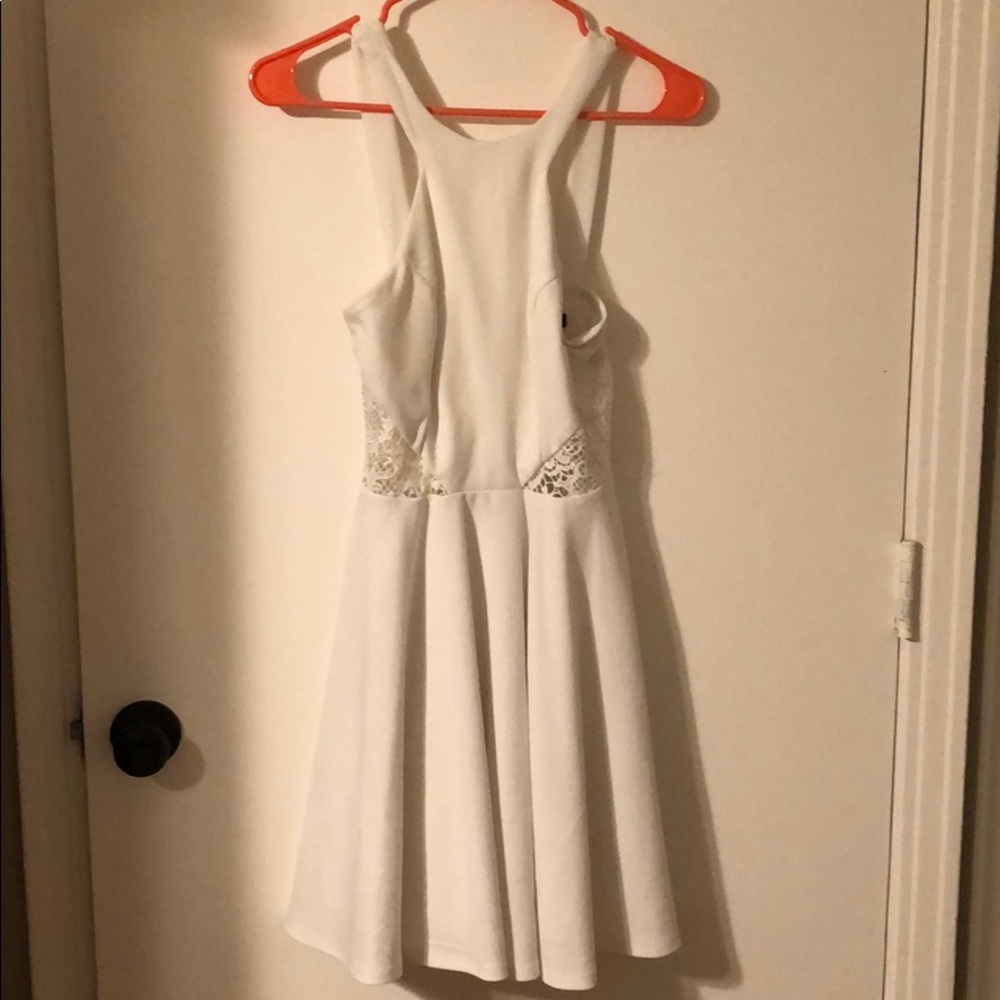 White dress!